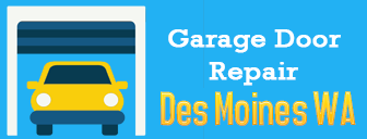 garage door repair desmoines wa logo
